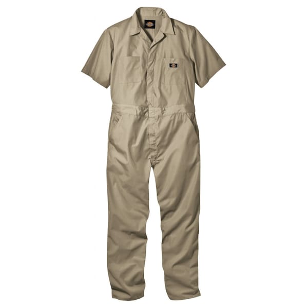 Workwear Outfitters Short Sleeve Coverall Khaki, Small 3339KHRGS Zoro